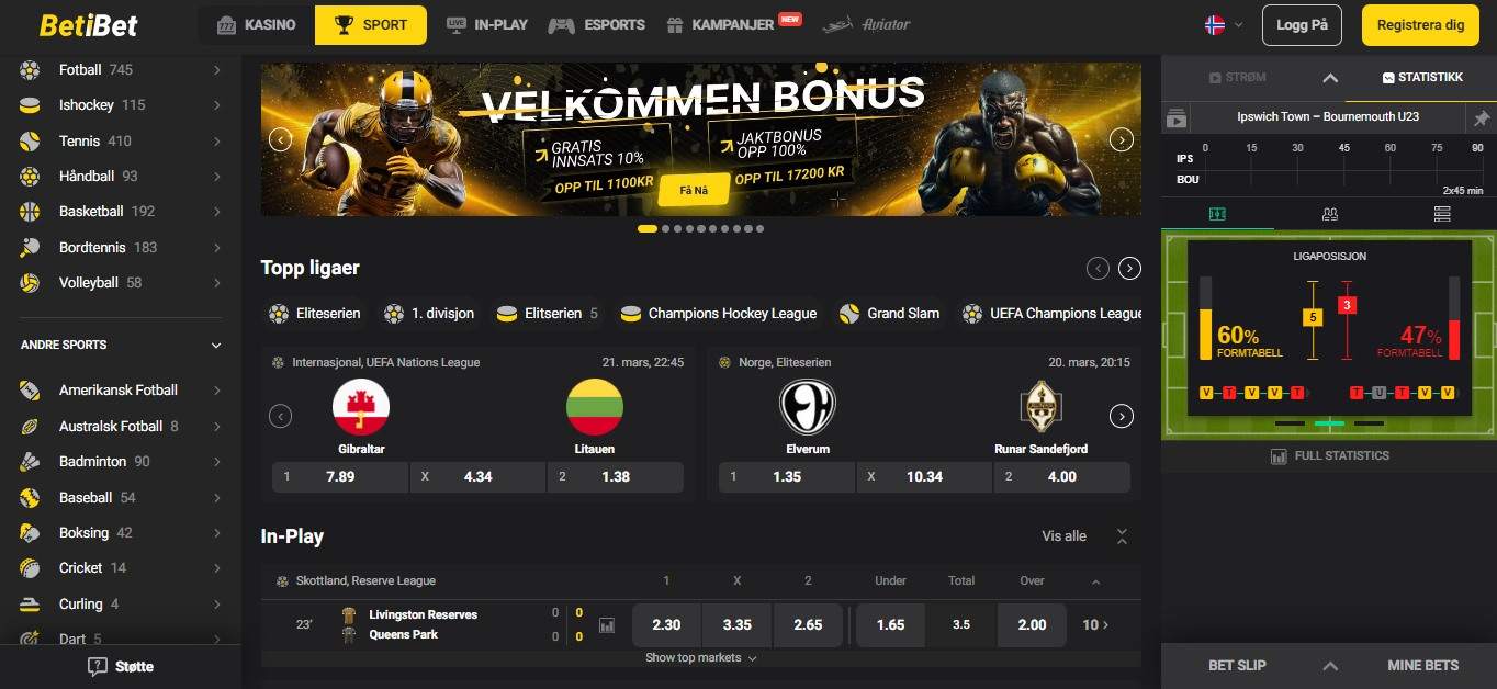 BetiBet Sport Betting