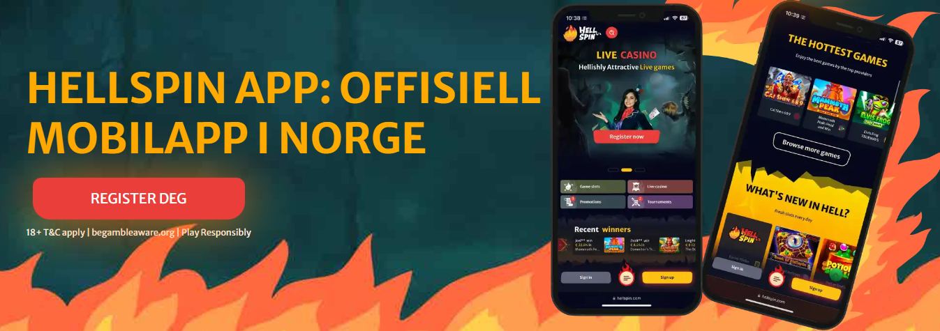HellSpin Casino Mobile App NO