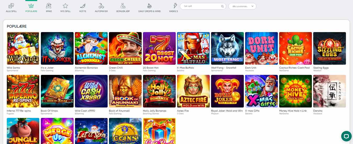 IviBet Casino Games NO