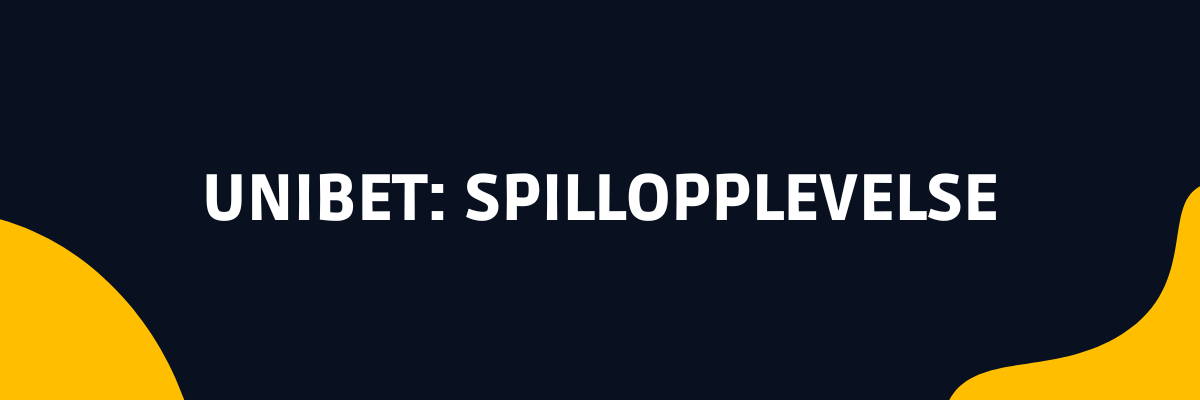 Unibet spillopplevelse bookiesnorge.tv