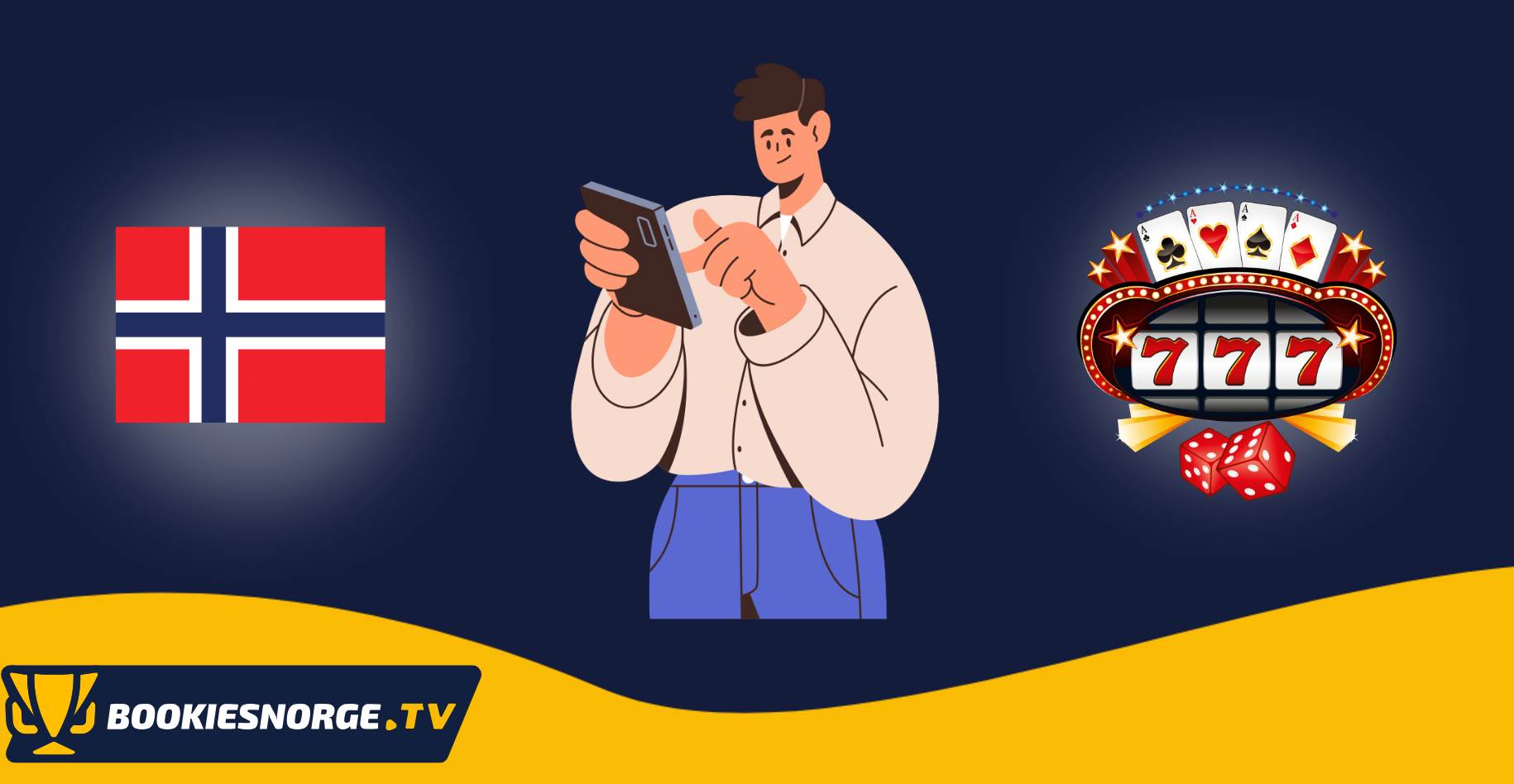 Beste mobilcasinoer i Norge