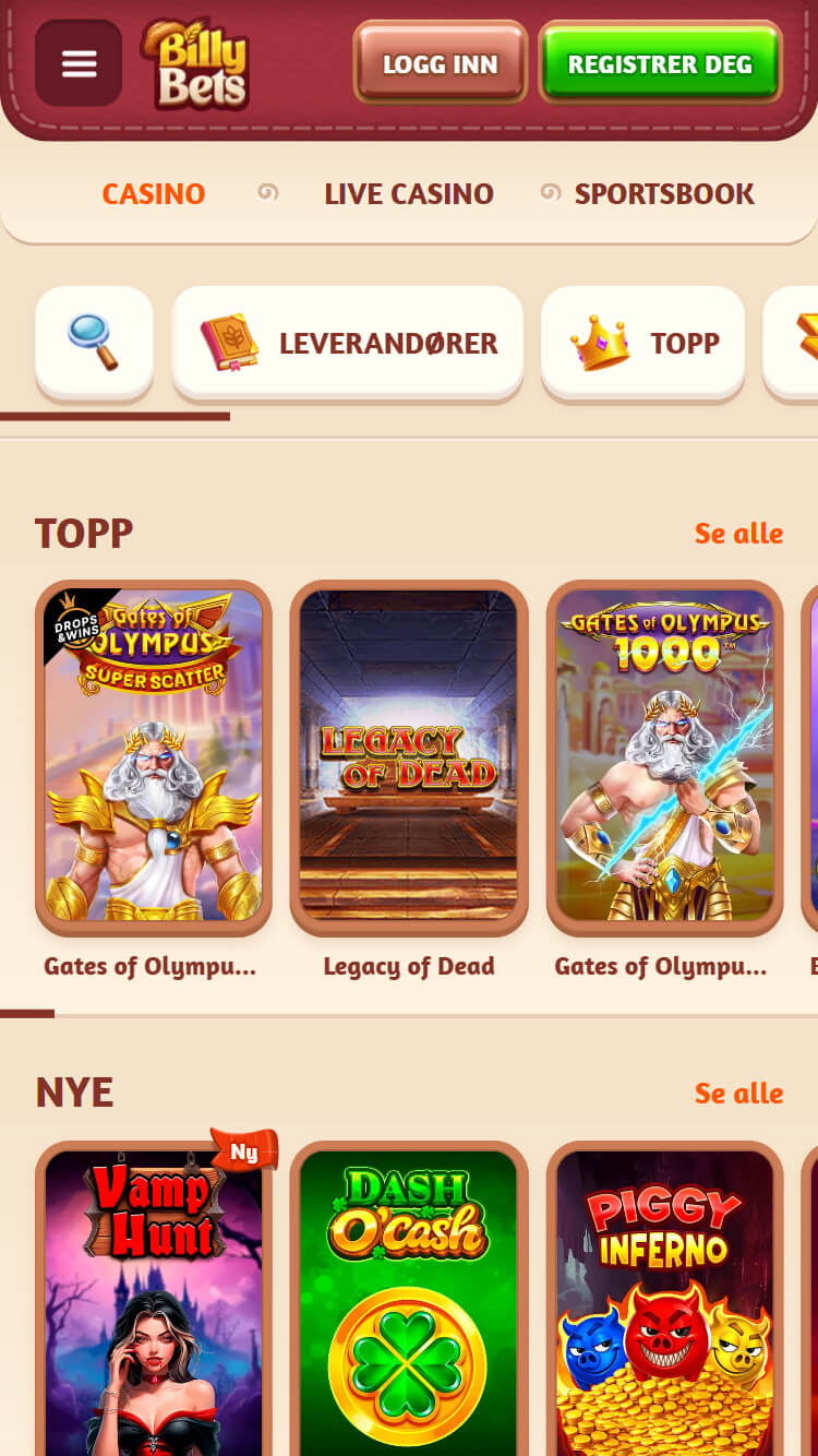 Billybets casino