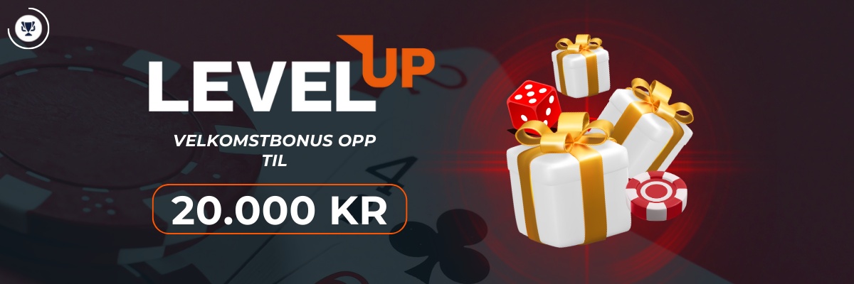 LevelUp Casino Velkomstbonus