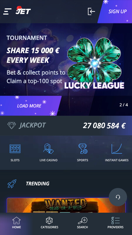 Jet Casino - Kasino med kryptovaluta