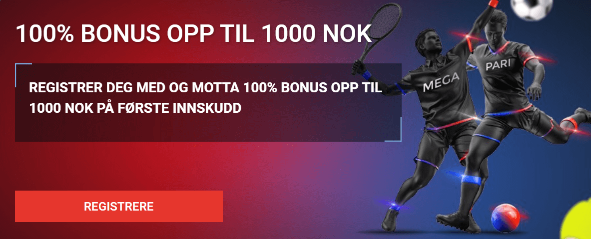 Velkomstbonus hos Megapari