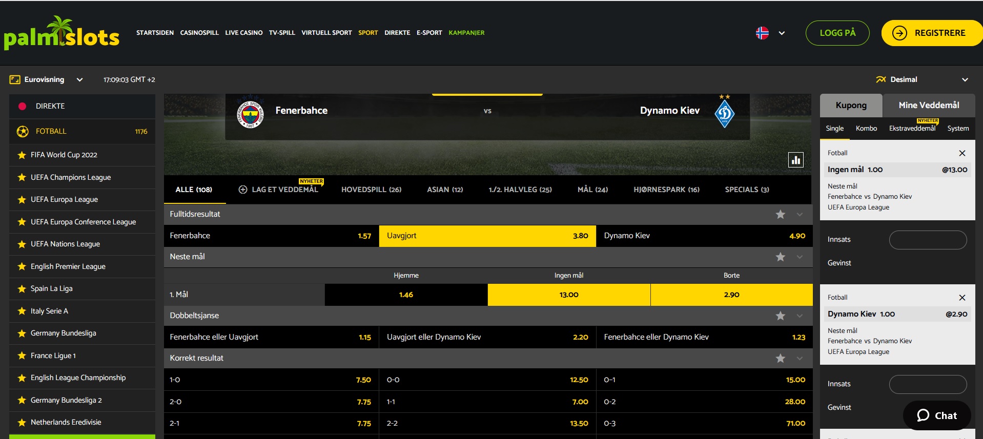 PalmSlots, bookiesnorge.tv