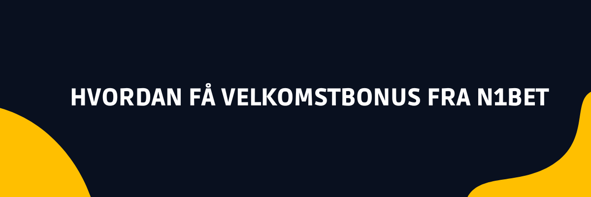 velkomstbonus fra N1Bet bookiesnorge.tv