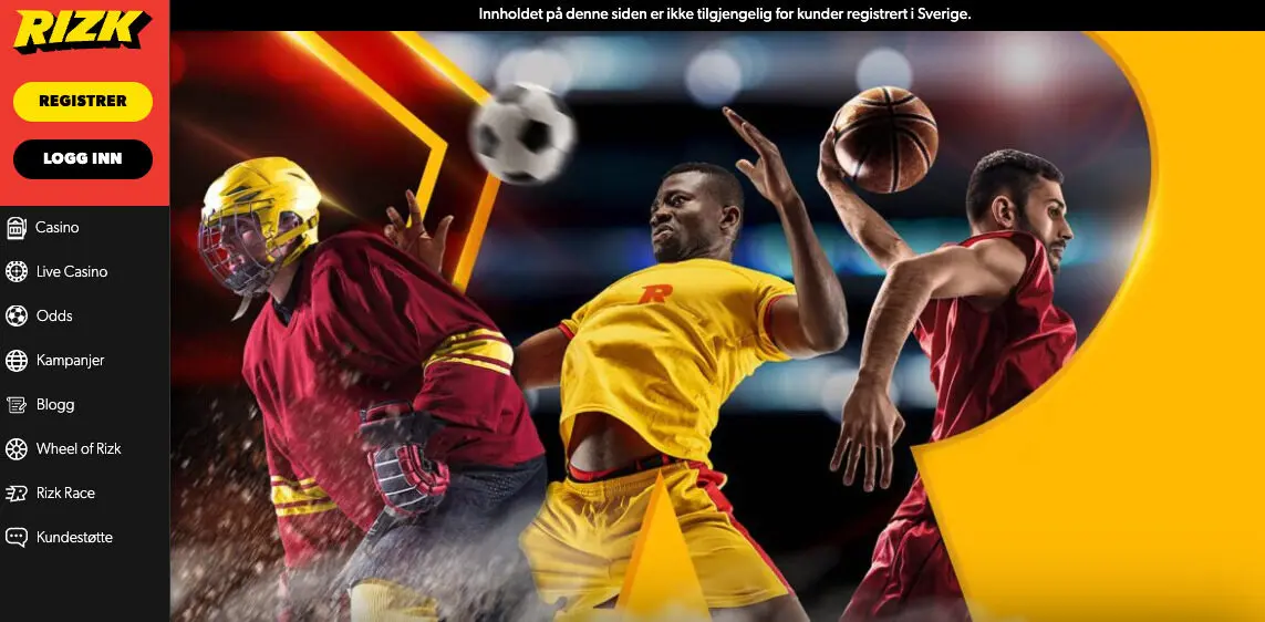 Rizk Casino plattform