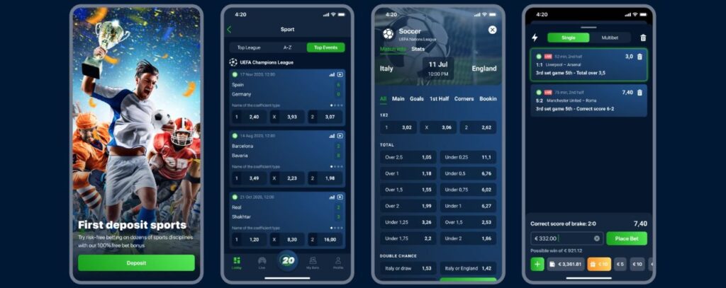 20Bet Sport Betting Mobile App NO