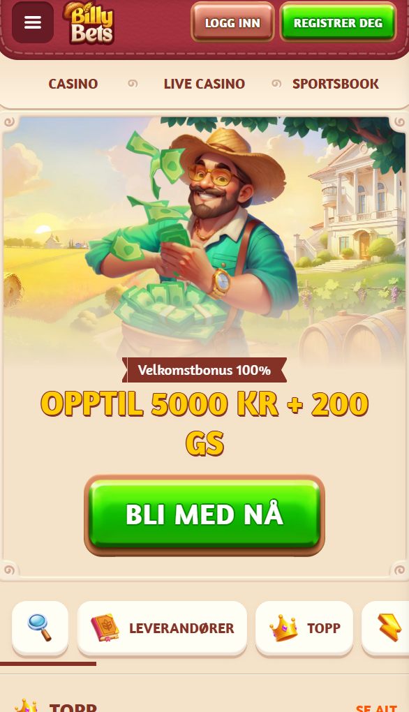 billybets mob bookiesnorge