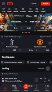 N1bet bookmaker