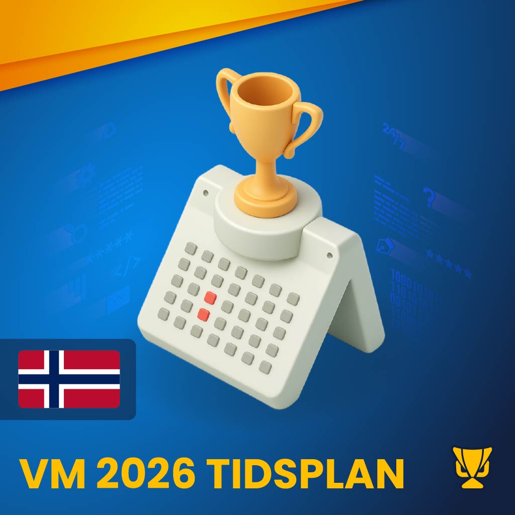 VM 2026 tidsplan