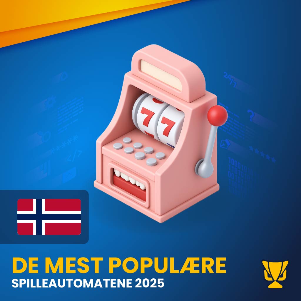 De mest populære spilleautomatene