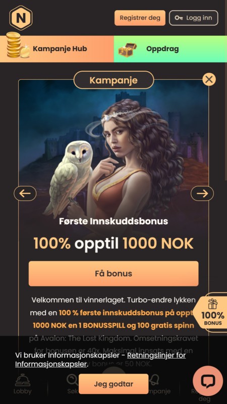 Deposit bonus