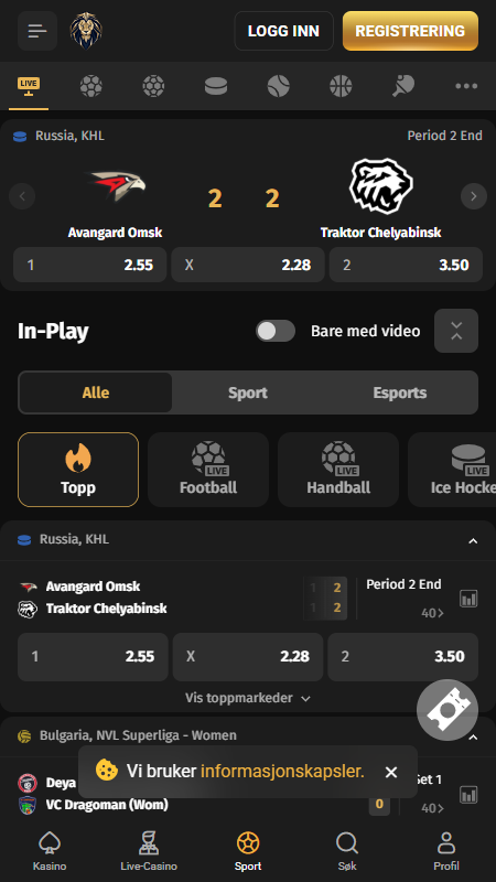 Fortuneplay Live Page