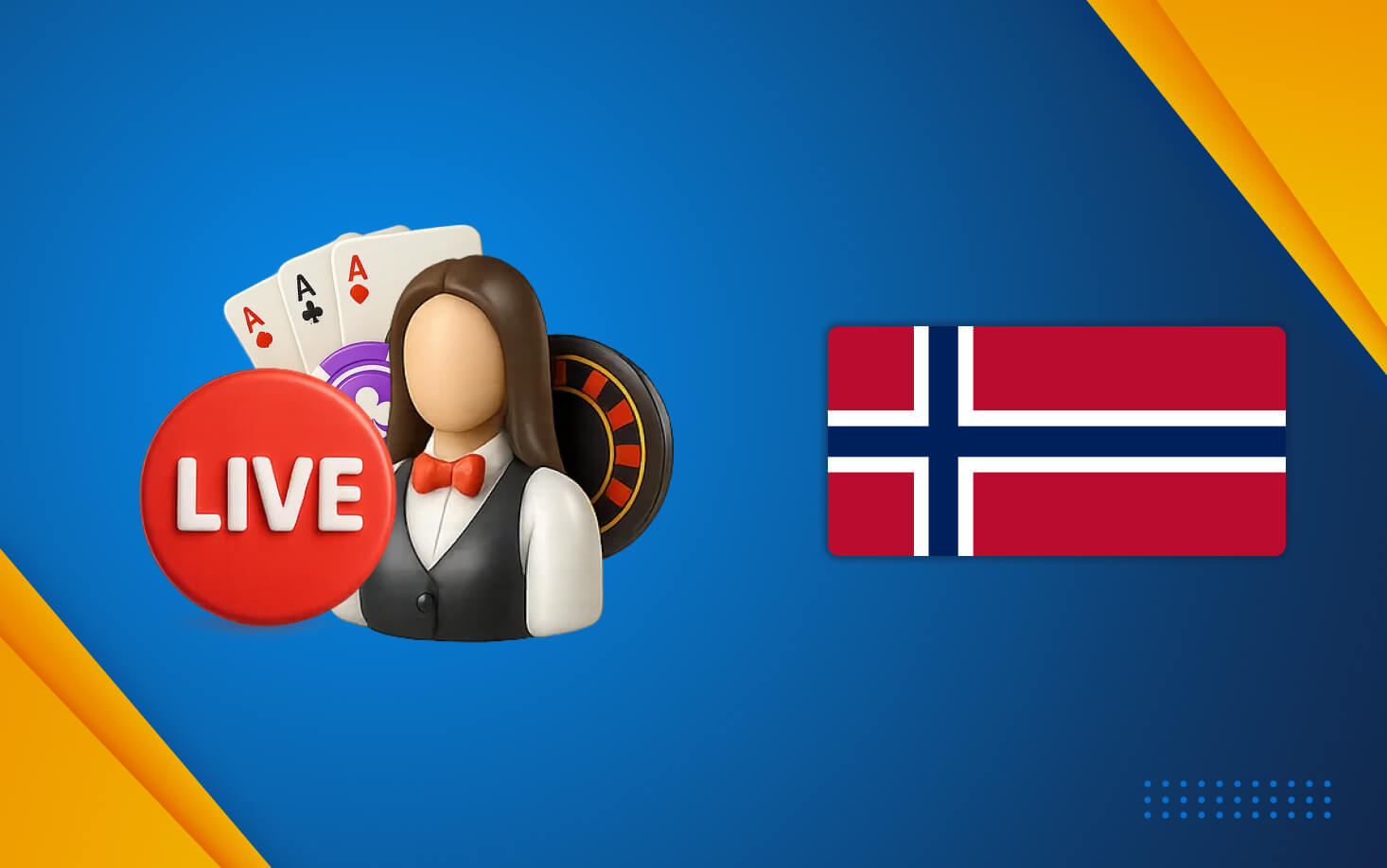 Live online casino spill i Norge