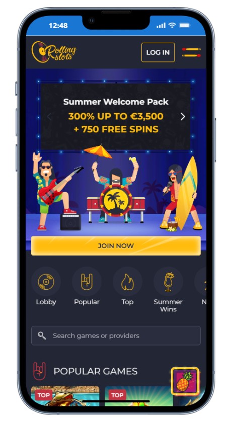 Rolling Slots bonus