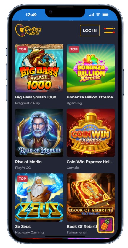 Rolling Slots spill